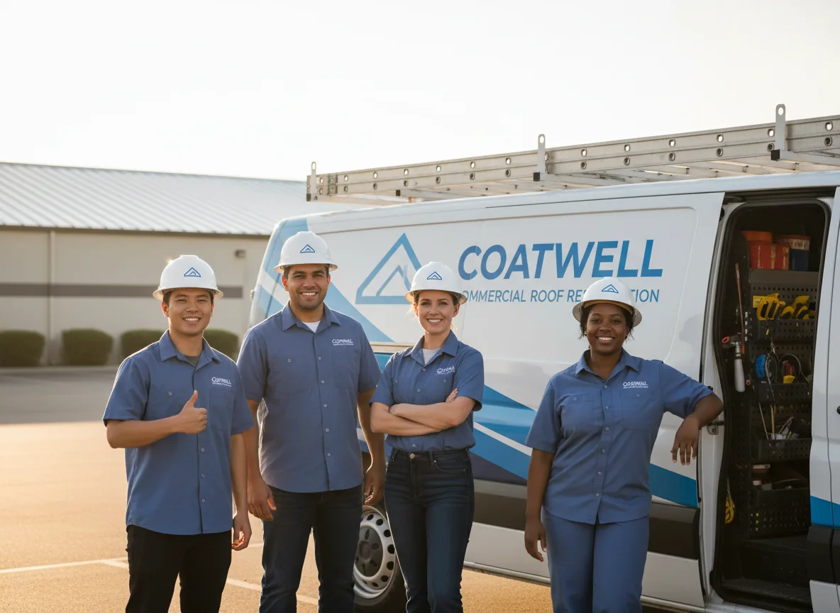 Commercial roof coating company in Cypress, TX